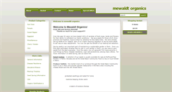 Desktop Screenshot of mewaldtorganics.com